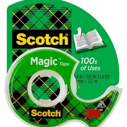 Scotch® Magic™ Tape In Dispenser, 1/2