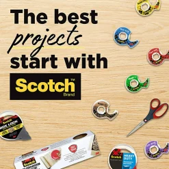 Scotch® Magic™ Tape, Invisible, 3/4 in. x 1000 in., 16 Tape Rolls, Clear, School Supplies and College Essentials for Students and Teachers