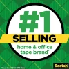 Scotch® Magic™ Tape, Invisible, 3/4 in. x 1000 in., 24 Tape Rolls, Clear, Back to School Supplies and College Essentials for Students and Teachers