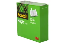 Scotch® Magic™ Tape, Invisible, 3/4 in. x 1000 in., 24 Tape Rolls, Clear, Back to School Supplies and College Essentials for Students and Teachers