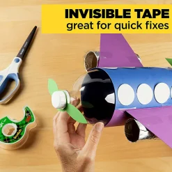 Scotch® Magic™ Tape, Invisible, 2 Tape Rolls with Dispensers, 3/4 in x 600 in, Home Office Supplies and School Supplies for College and Classrooms
