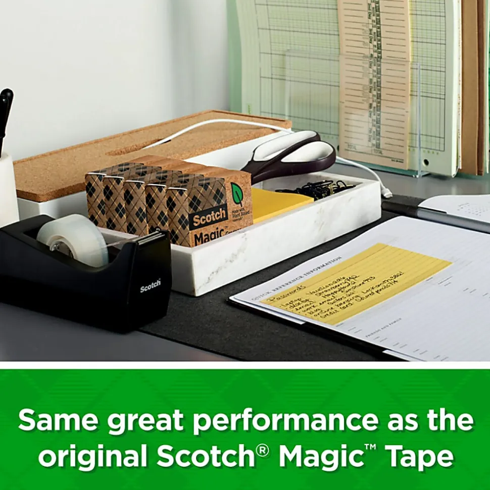 Scotch® Magic™ 810 Tape, 3/4" x 900", Pack Of 3 Rolls