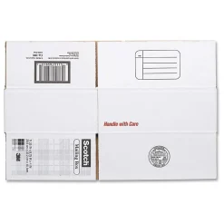 Scotch® Mailing Box, 11 1/4" x 8 3/4" x 4", White