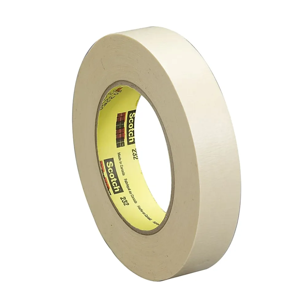 Scotch® 232 Masking Tape, 1" x 60 Yd.