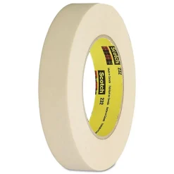 Scotch® 232 Masking Tape, 1/2" x 60 Yd.