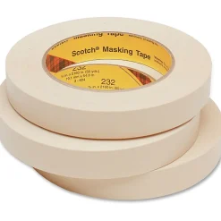 Scotch® 232 Masking Tape, 3/4" x 60 Yd.