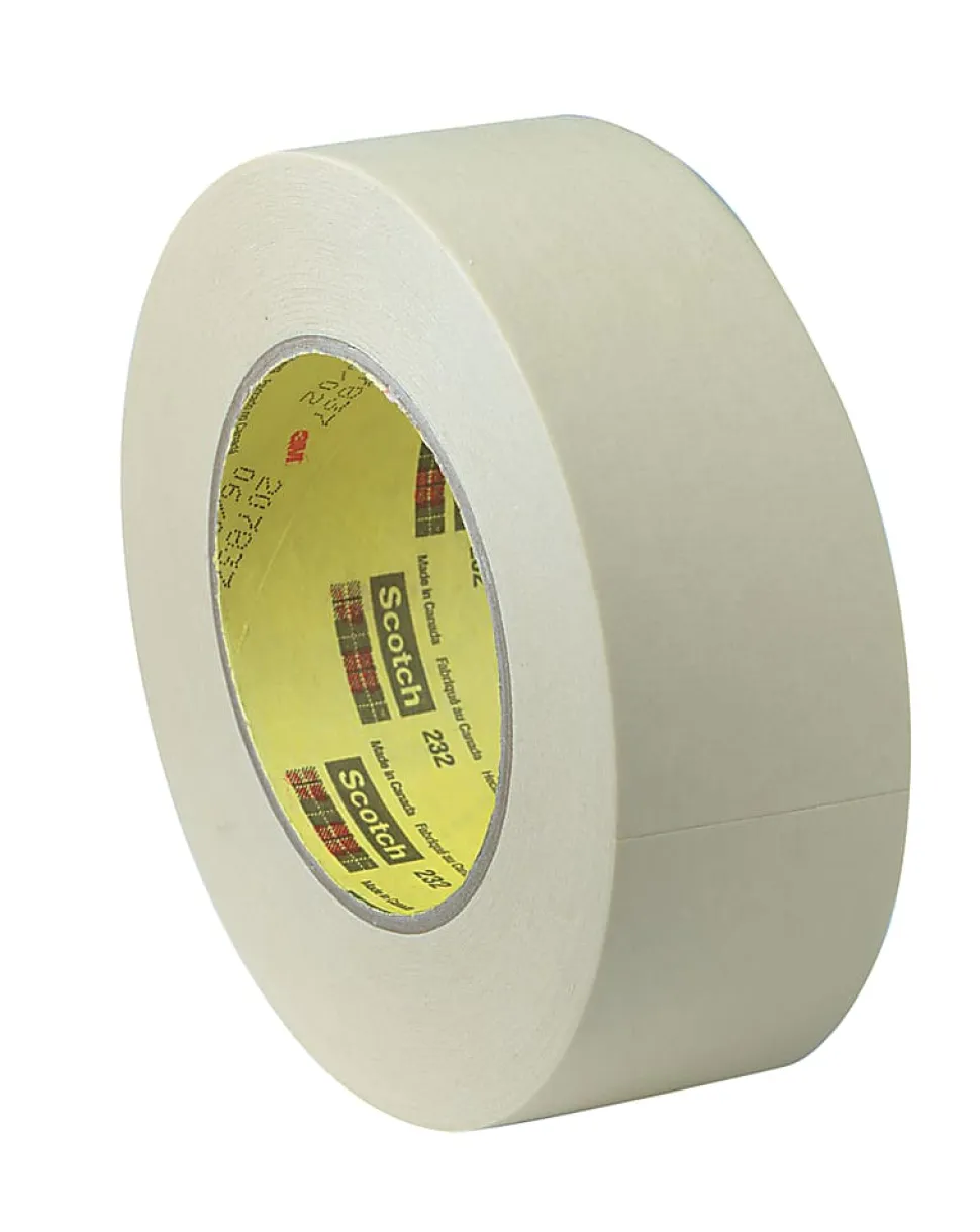 Scotch® 232 Masking Tape, 2" x 60 Yd.