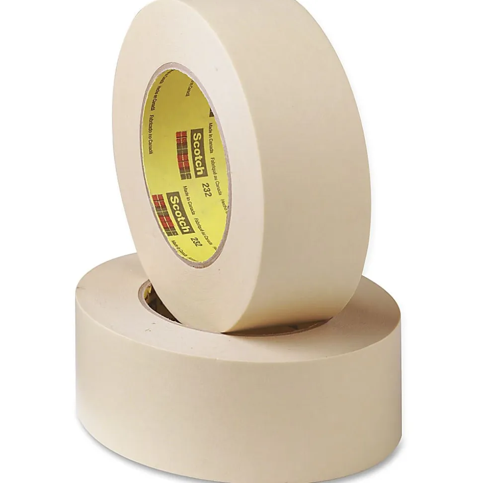 Scotch® 232 Masking Tape, 2" x 60 Yd.