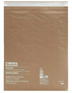 Scotch® Padded Mailers, Size 5, 10-1/2