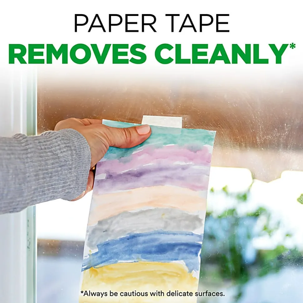 Scotch Paper Tape, See-through Paper Tape , 0.75 in x 600 in, 2 Rolls/Pack
