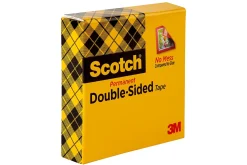 Scotch® 665 Permanent Double-Sided Tape, 1/2