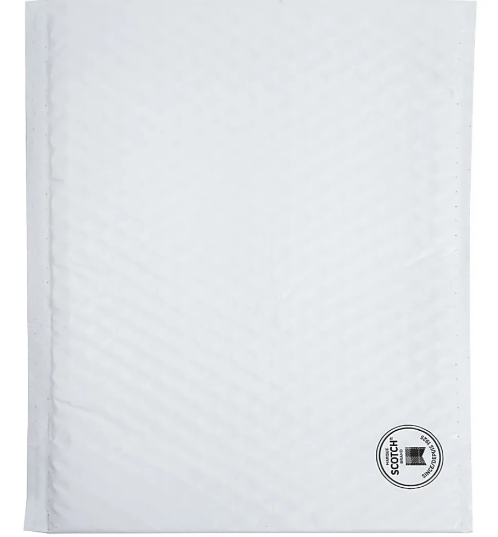 Scotch™ Poly Bubble Mailer, 10.5 x 15 in, 1 Pack, Large Size 5, Made with 50% Recycled Plastic