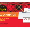 Scotch™ Rapid Thernal Laminator, 1 Thermal Laminator, 50 Laminating Pouches, 8.9 IN x 11.4 IN