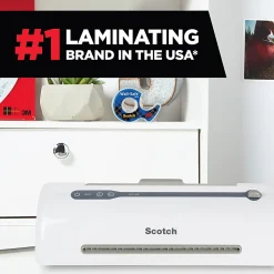 Scotch™ Rapid Thernal Laminator, 1 Thermal Laminator, 50 Laminating Pouches, 8.9 IN x 11.4 IN