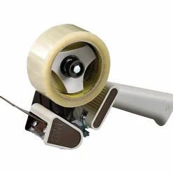 Scotch® Refillable Box Sealing Tape Dispenser With Non-Retractable Blade, Gray