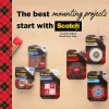 Scotch® Removable Double-Sided Mounting Squares , 0.45 in x 0.45 in (1.14 cm x 1.14 cm) 432/pk