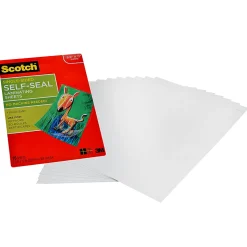 Scotch® Self-Seal Laminating Pouches, 8-1/2