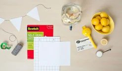 Scotch® Self-Seal Laminating Sheets, 9" x 12", 50 Laminating Sheets, Fits Letter Size