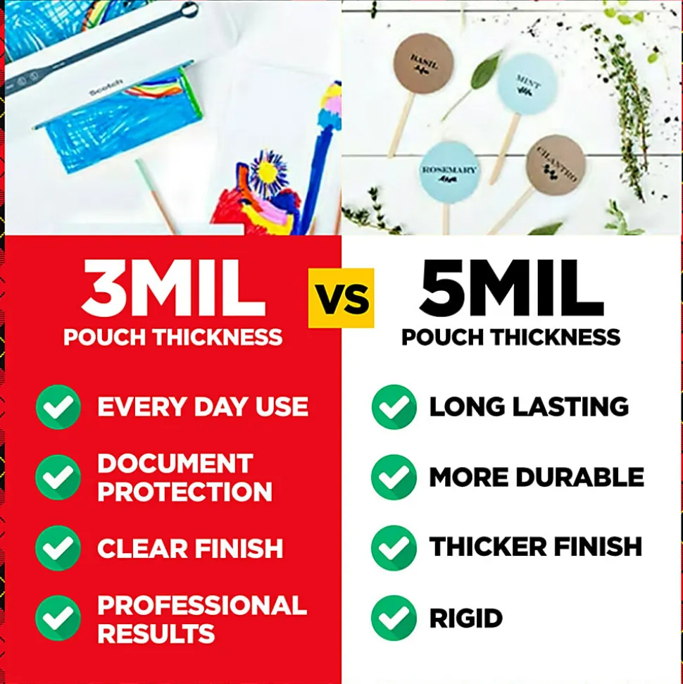 Scotch® Smart Thermal Laminator, 1 Thermal Laminator 9" Wide, Never Jam Technology Automatically Prevents Misfed Items