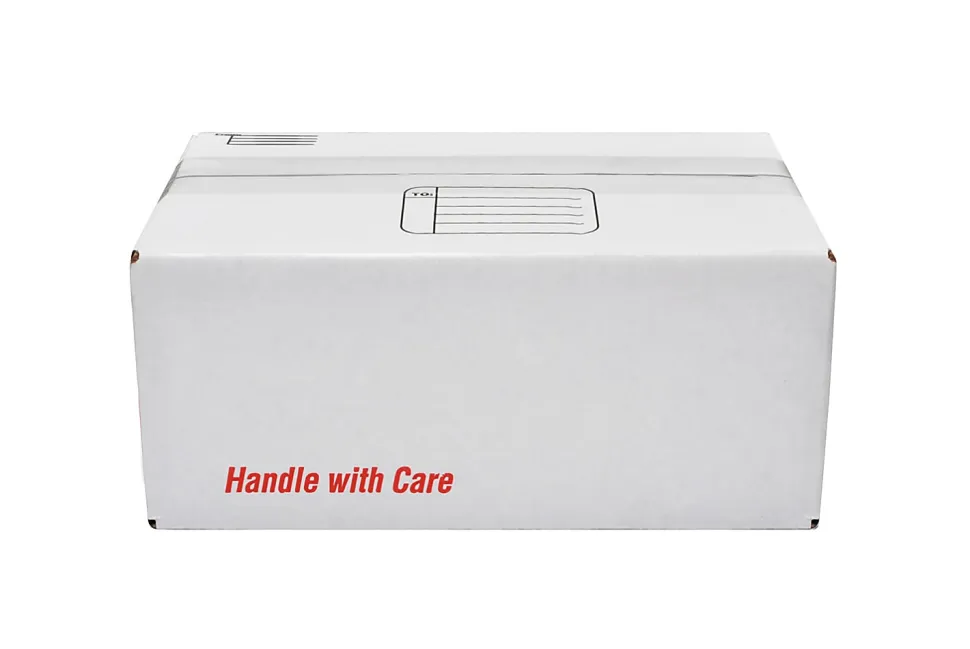 Scotch® Standard-Duty Moving & Storage Box, 6" x 9 1/2" x 3 3/4", White
