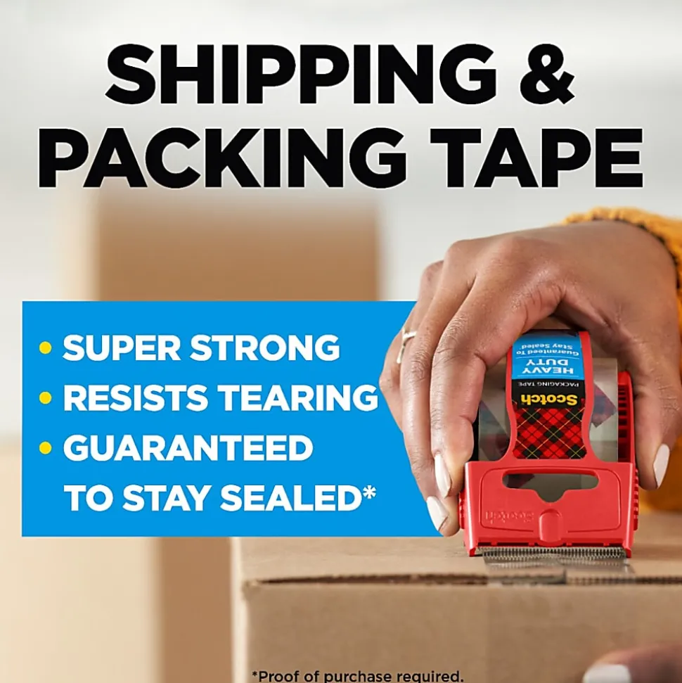 Scotch Super-Strength Packaging Tape, 142