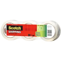 Scotch® Sure Start Shipping Tape, 1-7/8