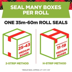 Scotch® Sure Start Shipping Tape, 1 7/8