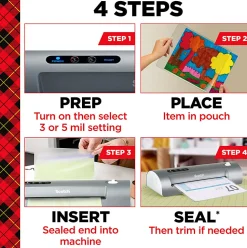 Scotch® Thermal Laminating Combo Pack, 1 Thermal Laminator 9