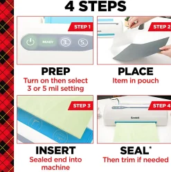 Scotch® Thermal Laminating Pouches, 8.9
