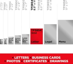 Scotch® Thermal Laminating Pouches, 8.9