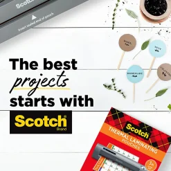 Scotch® Thermal Laminating Pouches, 8.9