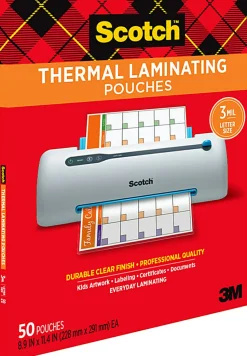 Scotch® Thermal Laminating Pouches, 8.9