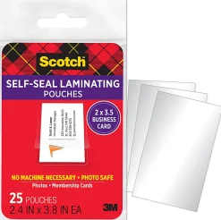 Scotch® Thermal Laminating Pouches, 2.4
