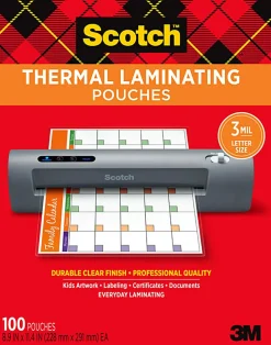 Scotch® Thermal Laminating Pouches, 8.9