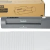 Scotch® Thermal Laminator Combo Pack, 1 Gray Thermal Laminator 9" Wide, 20 Laminating Sheets, Fits Letter Size