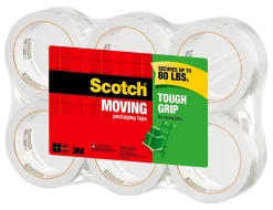 Scotch Tough Grip Moving Packaging Tape - 43.70 yd Length x 1.88