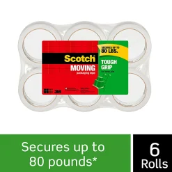 Scotch Tough Grip Moving Packaging Tape - 43.70 yd Length x 1.88