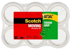 Scotch Tough Grip Moving Packaging Tape - 43.70 yd Length x 1.88