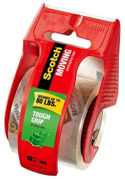 Scotch® Tough Grip Moving Packaging Tape 150, 1.88 in x 22.2 yd (48 mm x 20,3 m)