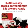 Scotch® Transparent Tape, 3 Tape Rolls, 3/4 in x 1000 in, Home Office Supplies and School Supplies for College and Classrooms
