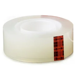 Scotch® Transparent Tape, 3 Tape Rolls, 3/4 in x 1000 in, Home Office Supplies and School Supplies for College and Classrooms