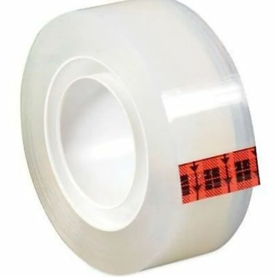 Scotch® Transparent Tape, 3 Tape Rolls, 3/4 in x 1000 in, Home Office Supplies and School Supplies for College and Classrooms