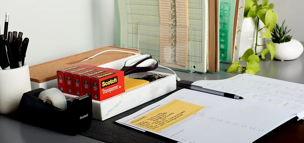 Scotch® Transparent Tape, 3/4" x 1,000", Pack Of 10 Rolls