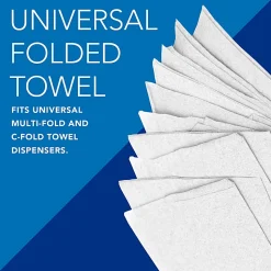 Scott Essential C Fold Paper Towels (01510) with Fast-Drying Absorbency Pockets, 12 Packs / Case, 200 C Fold Towels / Pack