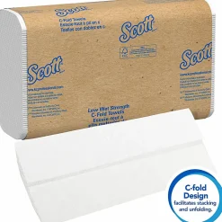 Scott Essential Low Wet Strength Towels - C-fold - 10.10