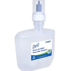 Scott® Green Certified Foam Hand Soap, Unscented, 1.2 L E-Cassette Bottles, Case Of 2 Refills