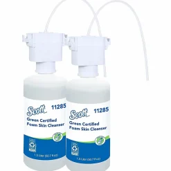Scott® Green Certified Foam Hand Soap, 1.5L (50.72 Oz) Clear, Under-Counter Hand Soap Refills  - 11285EA