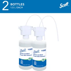 Scott® Green Certified Foam Hand Soap, 1.5L (50.72 Oz) Clear, Under-Counter Hand Soap Refills  - 11285EA