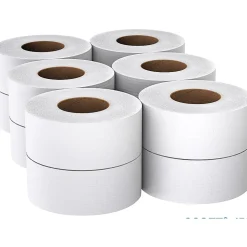 Scott® High-Capacity 2-Ply Jumbo Roll Toilet Paper, 25% Recycled, 1000' Per Roll, Pack Of 12 Rolls