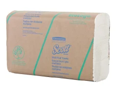 Scott® Multi-Fold 2-Ply Paper Towels, 100 Sheets Per Pack, Pack Of 16 Packs